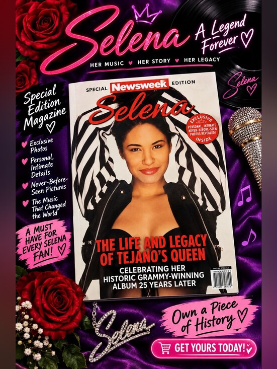 Newsweek Magazine Other - SELENA Newsweek Magazine Special Edition 2019 🌹🎤